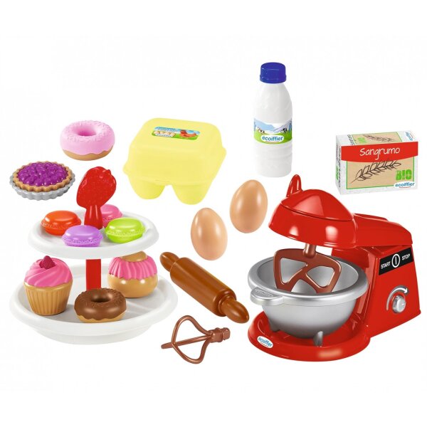 Ecoiffier 7600002522 Spielgeschirr Set Konditorei