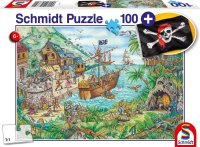 Schmidt Spiele 56330 In der Piratenbucht, 100 Teile, mit...