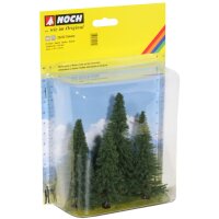 NOCH ( 25232 ) Tannen, 4 Stück, 8 - 12 cm hoch H0,TT