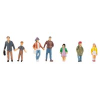 FALLER 151666 Eltern mit Kindern, sieben Figuren zur...