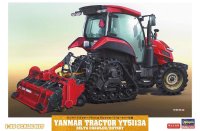 HASEGAWA 066107 1/35 Yanmar Traktor YT5113A Delta mit Vertikutierer