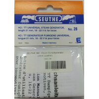 SEUTHE 28E - Ersatz-Dampfgenerator (ohne Zubehör)