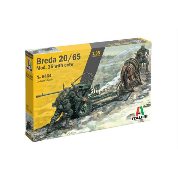 ITALERI 510006464 1:35 Breda 20/65 m. Trupp