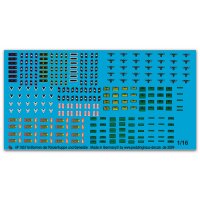 Peddinghaus-Decals 1:16 1857 Uniformabzeichen der...