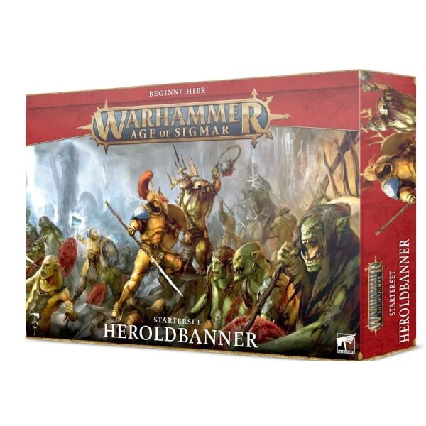 Games Workshop 80-19 AGE OF SIGMAR: HEROLDBANNER (DE)