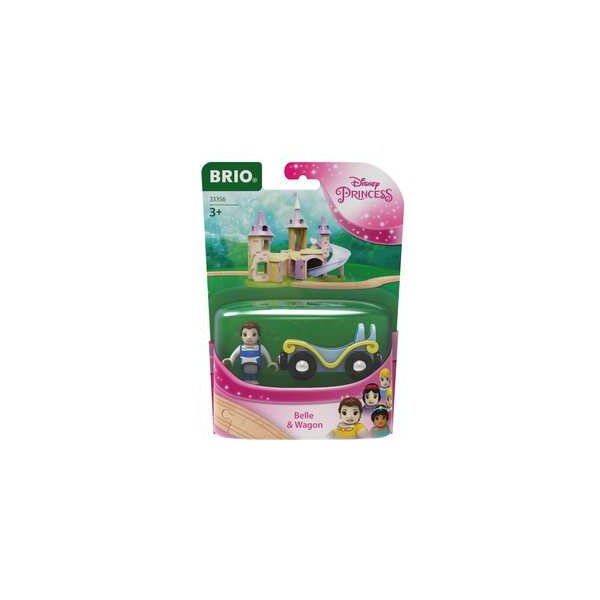 BRIO 33356 BRIO Disney Princess Belle mit Waggon
