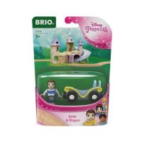 BRIO 33356 BRIO Disney Princess Belle mit Waggon