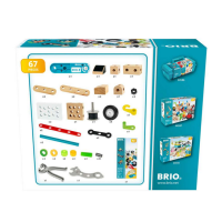 BRIO 34595 BRIO Builder Nachziehmotor-Konstruktionsset