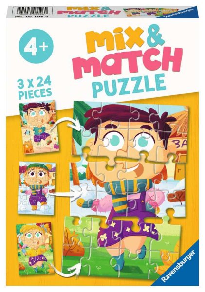 Ravensburger Mix & Match  Puzzle 05196 Kunterbunte Kleider