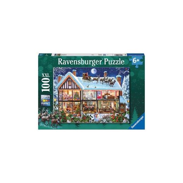 Ravensburger Puzzle 12996 Weihnachten zu Hause