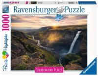 Ravensburger Puzzle 16738 Haifoss auf Island