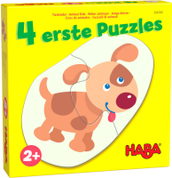 HABA 1306183001 - 4 erste Puzzles – Tierkinder