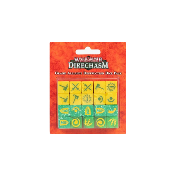 Games Workshop 110-13 WHU: GRAND ALLIANCE DESTRUCTION DICE
