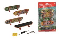 Simba 103306084 Finger Skateboard 4er Set