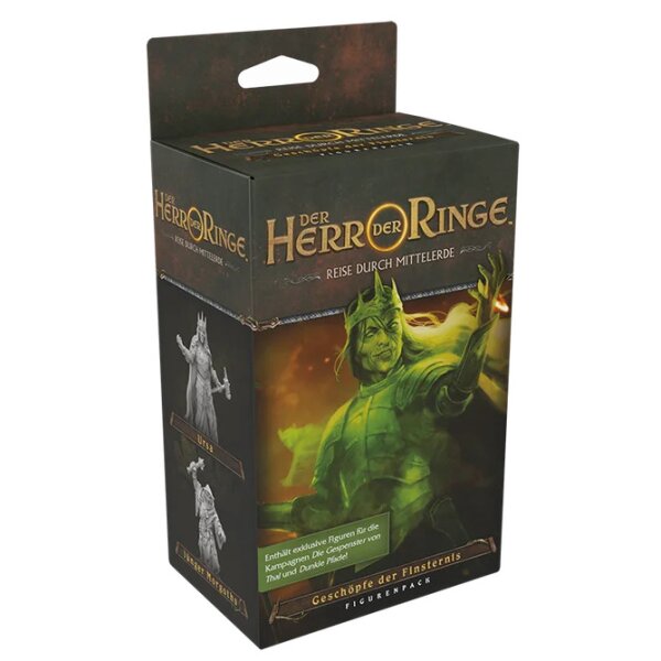Asmodee FFGD0176 Herr der Ringe: Reise durch Mittelerde - Geschöpfe der Finsternis Erweiterung