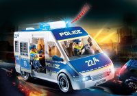 PLAYMOBIL 70899 Polizei-Mannschaftswagen mit Licht und Sound