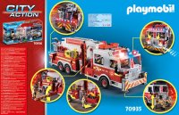PLAYMOBIL 70935 Feuerwehr-Fahrzeug: US Tower Ladder