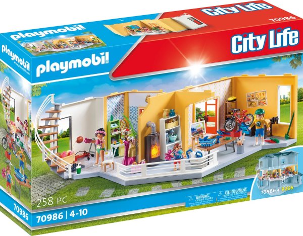 PLAYMOBIL 70986 Etagenerweiterung Wohnhaus