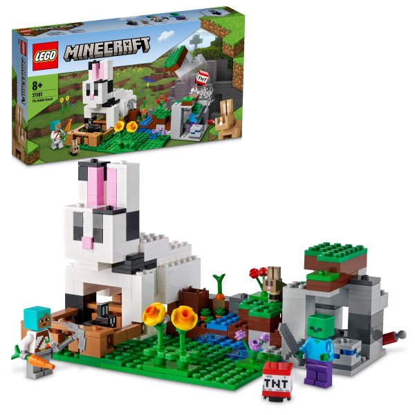 LEGO® 21181 Minecraft™ Die Kaninchenranch