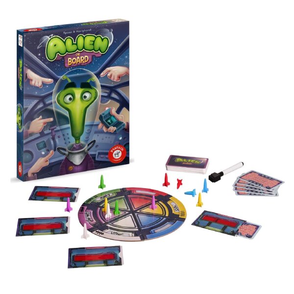 PIATNIK 666766 Alien on Board - Partyspiel