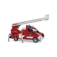 BRUDER 02673 MB SPRINTER FEUERWEHR MIT DREHLEITER, PUMPE...