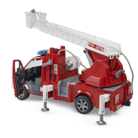 BRUDER 02673 MB SPRINTER FEUERWEHR MIT DREHLEITER, PUMPE UND LIGHT + SOUND MODUL