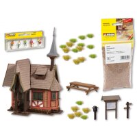 NOCH 65617 Themen-Set Wanderausflug zum Hexenhaus H0