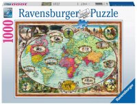 Ravensburger 16995  Puzzle 1000 Teile Mit dem Fahrrad um...