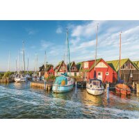 Ravensburger 17092  Puzzle 1000 Teile Romantische Hafenwelt von Ahrenshoop
