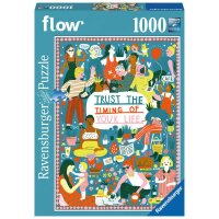Ravensburger 17122  Puzzle 1000 Teile Trust the Timing of...