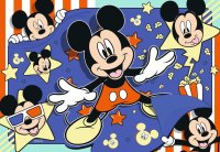 Ravensburger 5578 Puzzle 2 x 24 Teile Disney Mickey Mouse: Film ab!