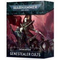 Games Workshop 51-42 DATAKARTEN: GENESTEALER CULTS (DEUTSCH)