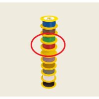 Brawa 3112 Litze 0,14 mm², 100 m Spule, rot