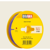 Brawa 3150 Schaltlitze 0,14 mm², 25 m Spule, lila