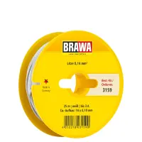Brawa 3159 Schaltlitze 0,14 mm², 25 m Spule, weiß