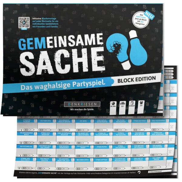 Denkriesen UG 9162 Gemeinsame Sache – Block Edition "Das waghalsige Partyspiel"