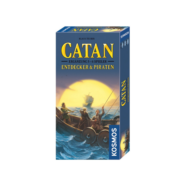 KOSMOS 682767 Catan - Entdecker & Piraten Ergänzung 5/6 Spieler (alt 694111)