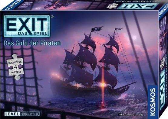 KOSMOS 683108 EXIT® Das Spiel + Puzzle - Das Gold der Piraten