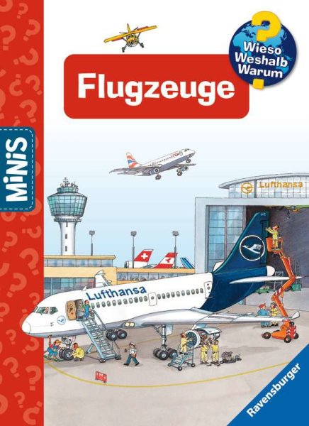 Ravensburger Buchverlag 46196 Ravensburger Minis: Wieso? Weshalb? Warum? Flugzeuge