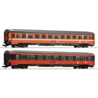 Roco 74045 EuroCity Personenwagen-Set 2-tlg., Epoche V,...