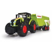 Dickie Toys 203739004 CLAAS Farm Tractor & Trailer