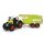 Dickie Toys 203739004 CLAAS Farm Tractor & Trailer
