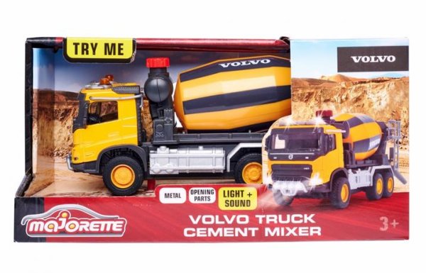 Majorette 213723002 Volvo Truck Cement Mixer