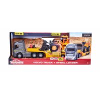 Majorette 213726000 Volvo Truck + Wheel Loader