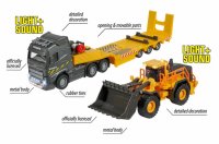 Majorette 213726000 Volvo Truck + Wheel Loader