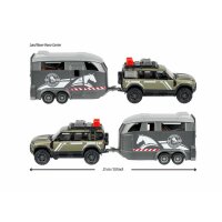 Majorette 213776000 Land Rover Horse Carrier