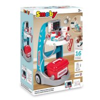 Smoby 7600340207 Elektronischer Doktortrolley