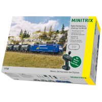 Minitrix Digital Startpackung Güterzug