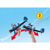 PLAYMOBIL 70831 Air Stuntshow Doppeldecker Phönix