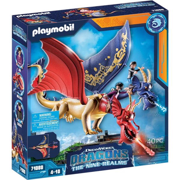 PLAYMOBIL 71080 Dragons: The Nine Realms - Wu + Wei mit jun
